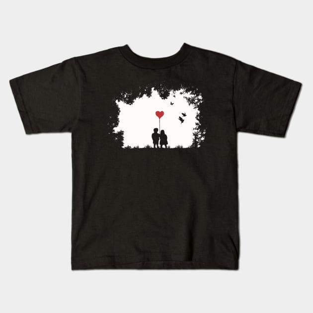 Love, Love, Love.... Kids T-Shirt by wanungara